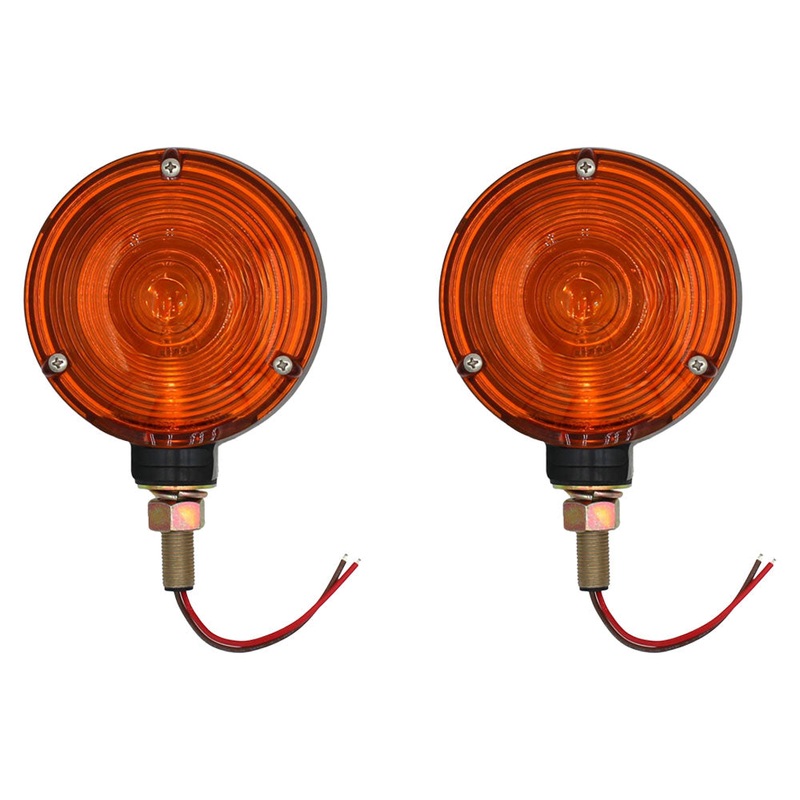 Qty 2: Amber Light Fits Massey Ferguson Replaces 677540