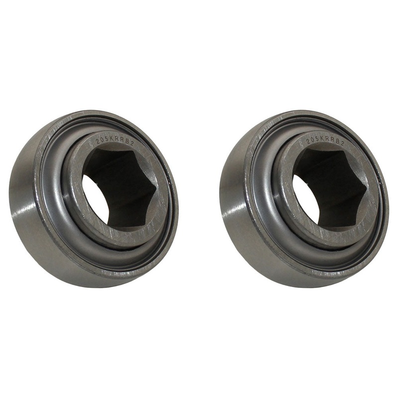 22258X Qty 2: Pre-Lube Hex Bore Spherical Ball Bearing Fits Massey Ferguson