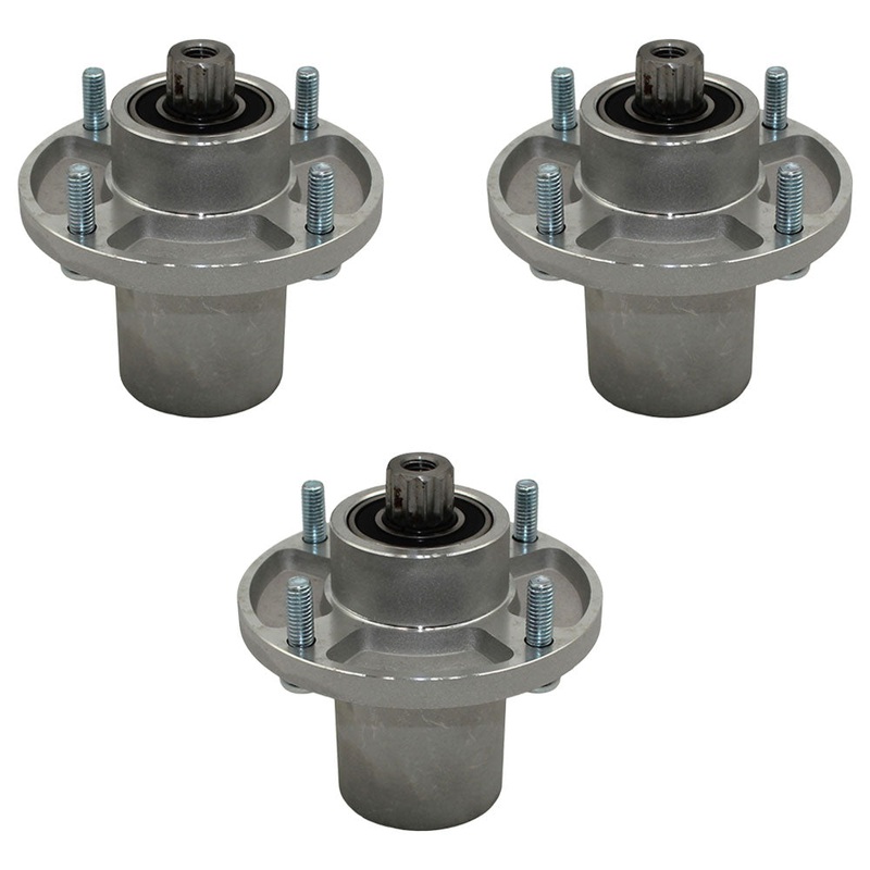Qty 3: Spindle Assembly Fits Hustler Replaces 601804