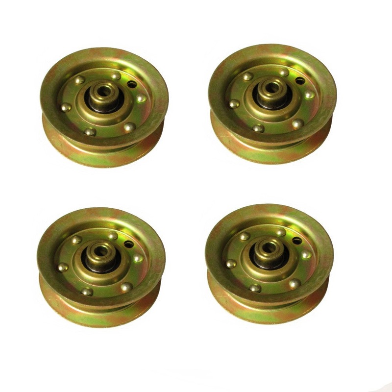 (4) Idler Pulleys Fits Husqvarna Fits Electrolux Fits Poulan 532131494 532173438