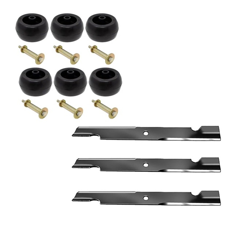 Blade Deck Wheel Kit Fits Exmark Lazer Z 60 Deck 116-8196-S 109-9011 116-9981
