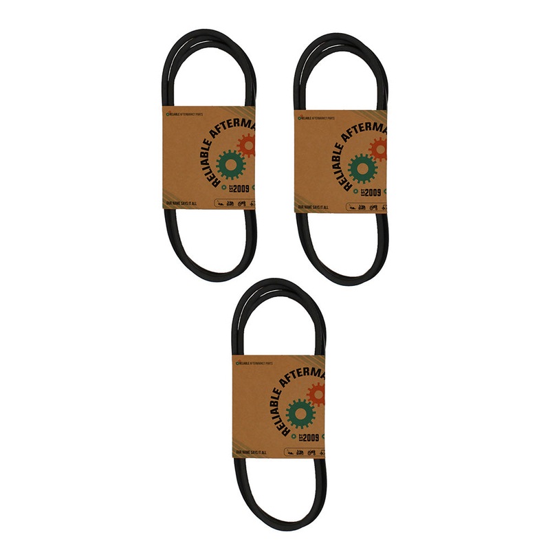 (3) 95 Mower V Belt Industrial 4L950 A93 (1/2 x 95)
