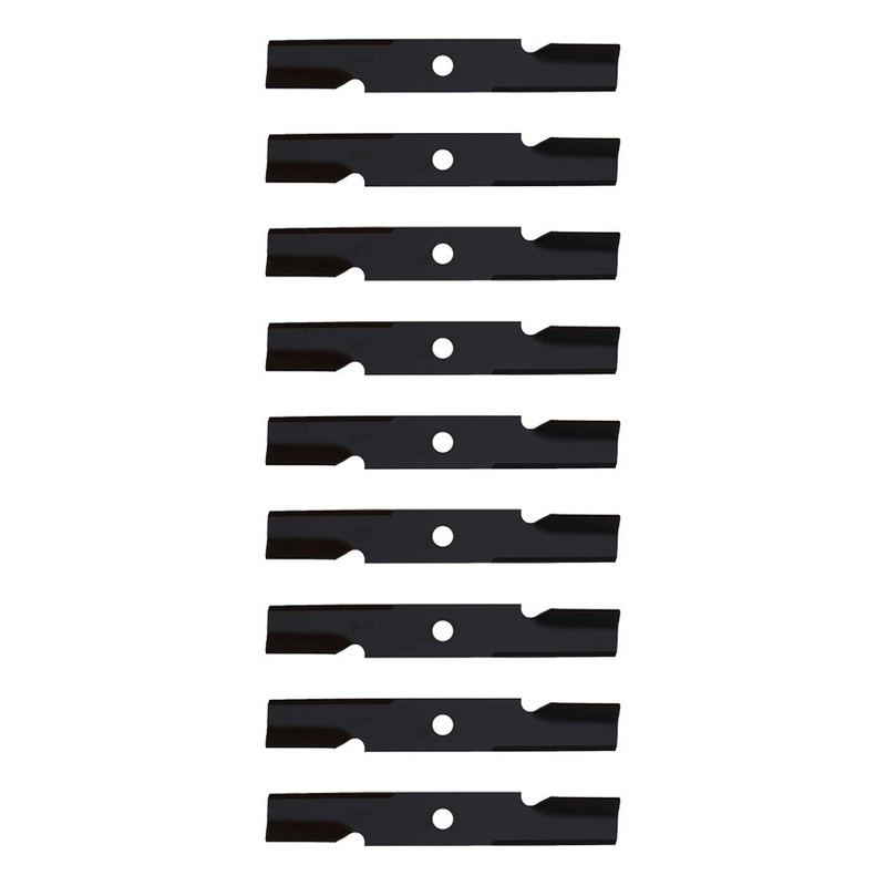 9 Pack Commercial 48 Medium Lift Lawnmower Blades to fi Fits Exmark