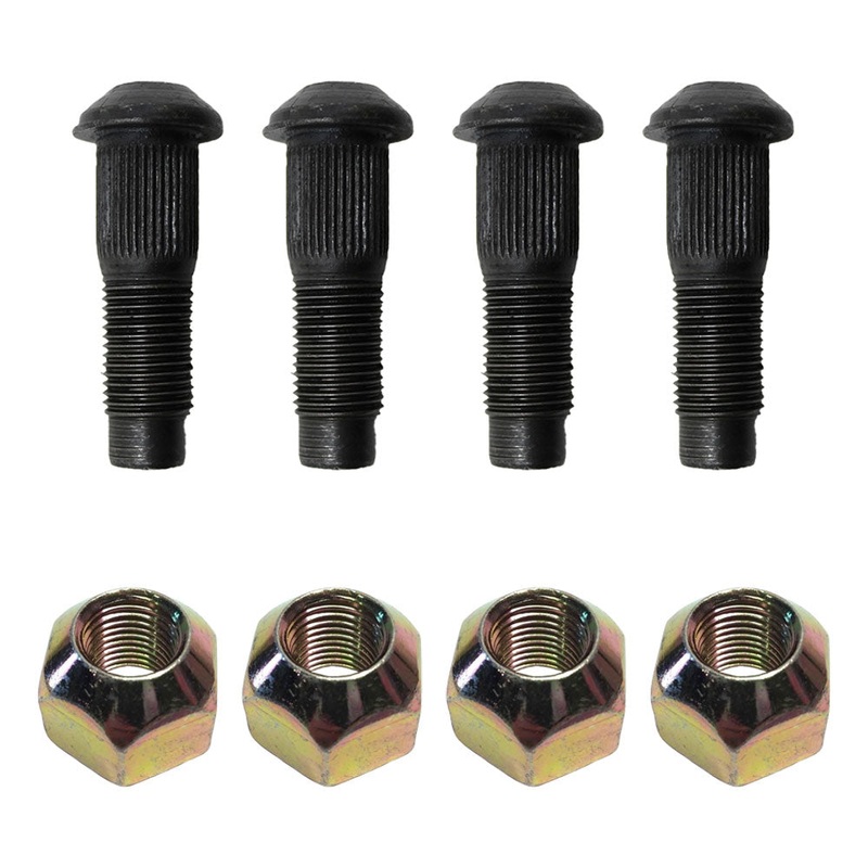 4X Rim Lug Wheel Nut 6564669 4X Rim Stud Wheel Bolt 6709170 Fits Bobcat 600 610