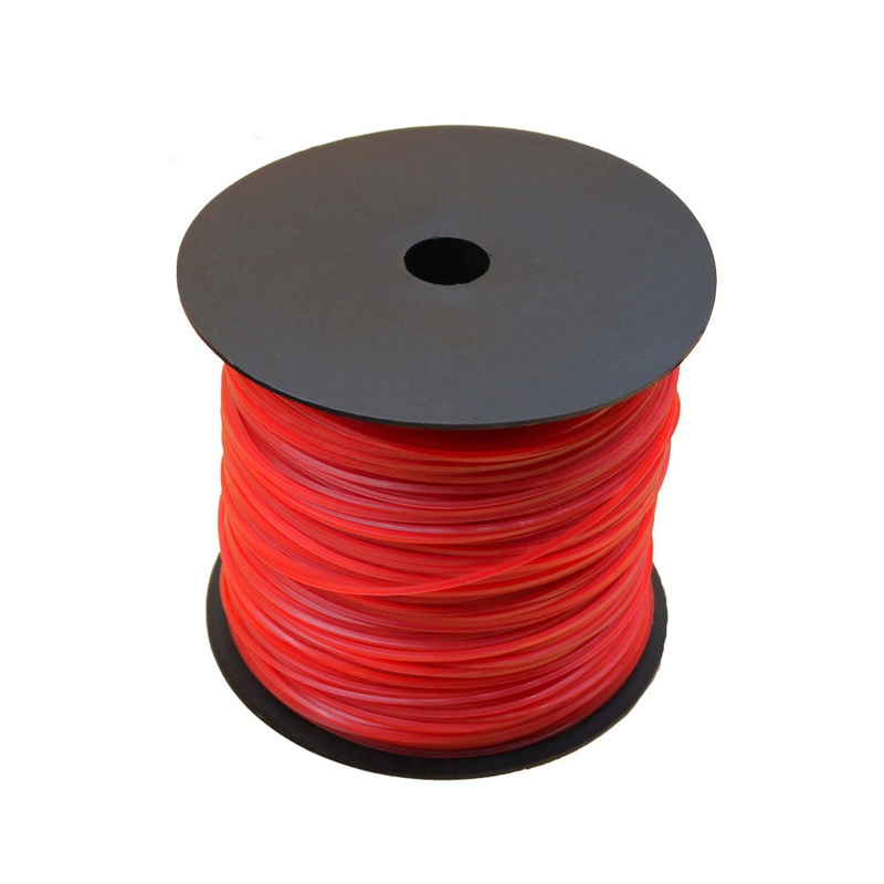 Red Commercial 5lb .095 String Trimmer Line Fits Echo Crossfire Shape