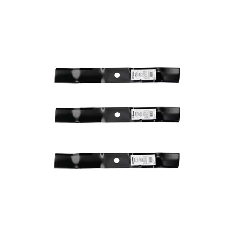 Three (3) Aftermarket 54 Mulching Blades M152726 Fits John Deere X520 Z435