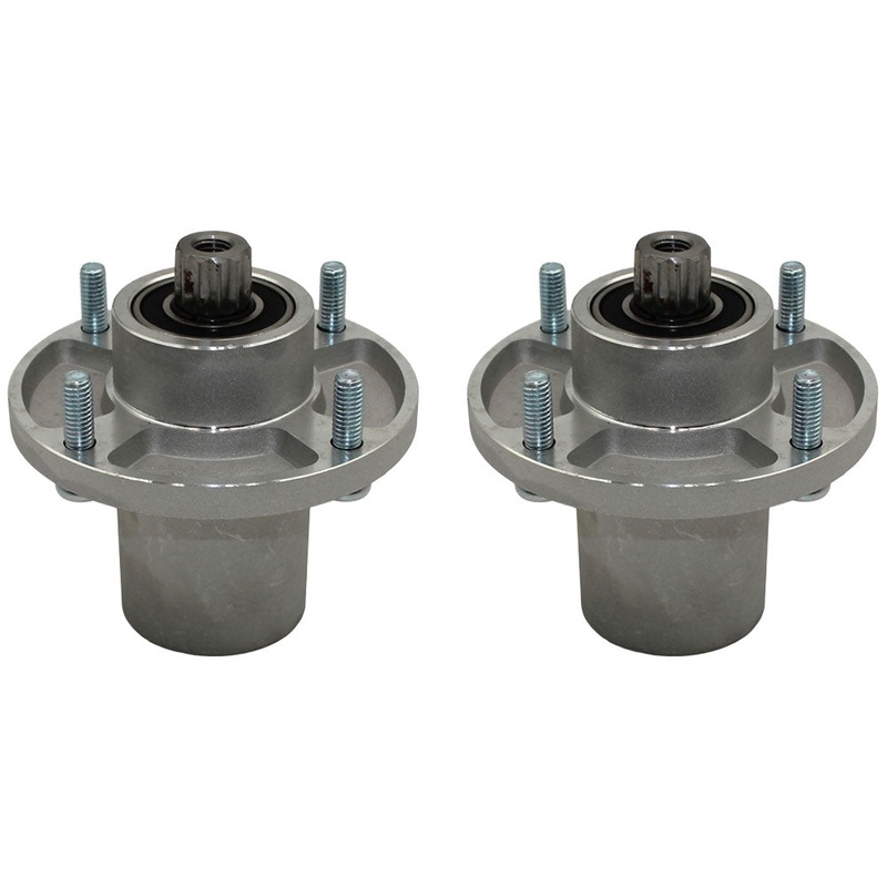 2PK Spindle Assembly for Hustler Raptor SD SDX Flip-Up Sport Replaces 601804