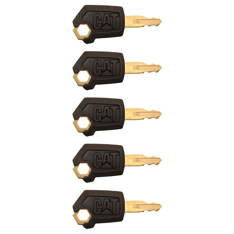 (5) Keys Fits Caterpillar Heavy Equipment Ignition Key 5P8500