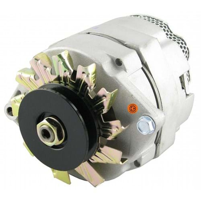 79004870N Alternator – New, 12V, 72A, 10SI, Fits Delco Remy Fits New Idea