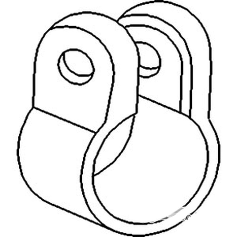 Tie Rod Clamp Fits Ford Replaces 81816724