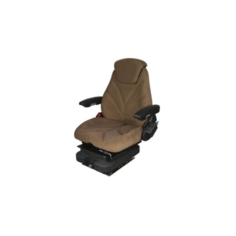 Fits Massey Compact Tractor 1030 1235 Low Pro AIR Susp Brown F20A5010 Cloth Seat