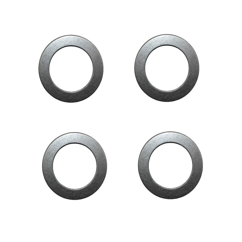 Set of Four (4) 1 1/2ID – 2 1/4 OD Machine Bushings Narrow Rim 14 Gauge
