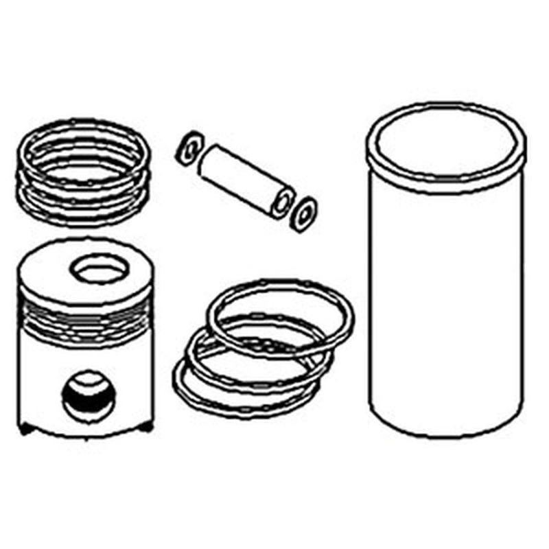 A-3800784-AI – Kit, Piston; 0.50 MM (.020)