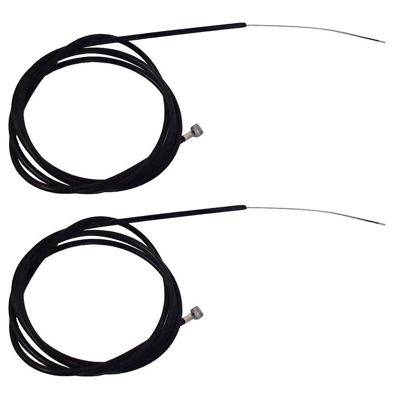 Two 60-065-100 100 Universal Brake Cables For Go Kart Mini Bike ATV