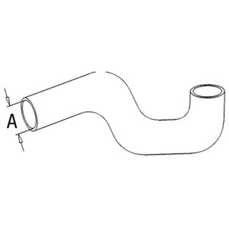 Top Radiator Hose Fits Case/International Harvester Replaces 402212R1