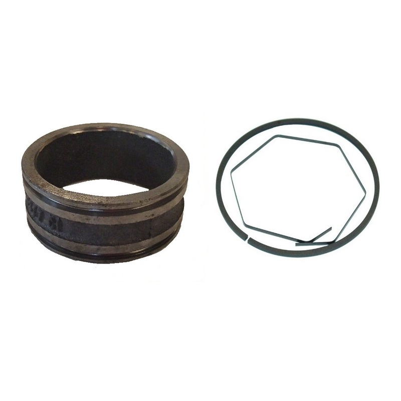 675317C1 Exhaust Collar with 2 Sealing Rings Fits Case/International Harvester