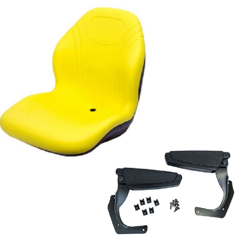 Yellow Seat & Arm Rest Kit Fits John Deere Replaces AM103226