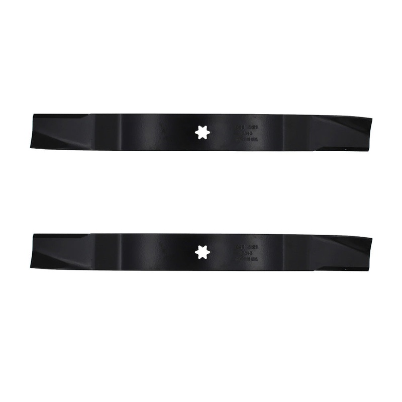 (2) Mower Deck Blades fit MTD Fits Cub Cadet XT1 LT46 XT2 LX46 46 Deck 942-0424