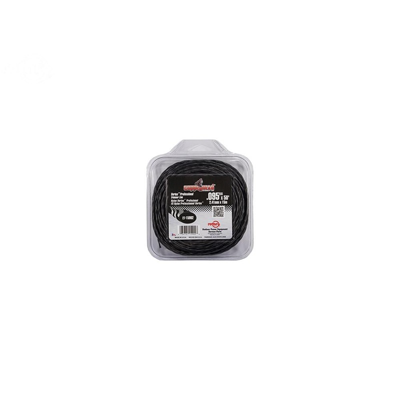 Rotary 15902 Black Vortex Trimmer Line .095 x 50′