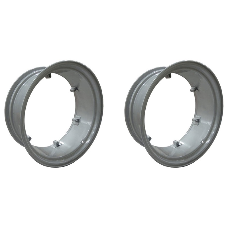 2 WHEEL RIMS 12X28 Fits Ford SUPER DEXTA