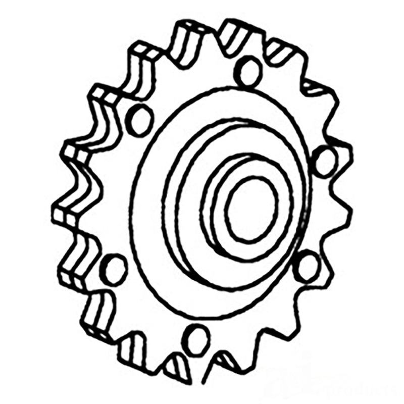 Idler Sprocket Fits Case/International Harvester Models