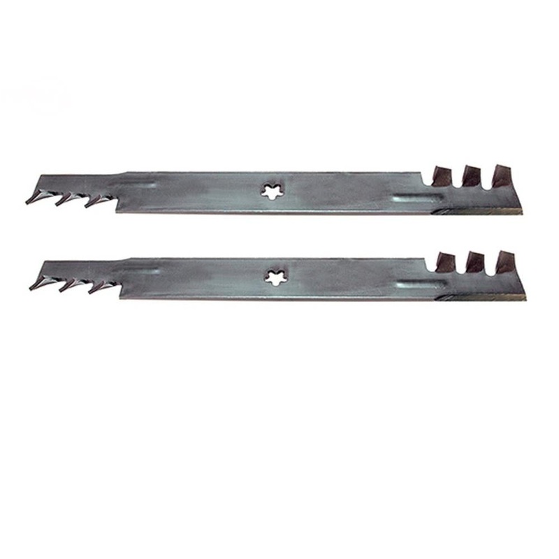 Set of 2 Mower deck blades Fits Craftsman Fits Husqvarna 42 532134149
