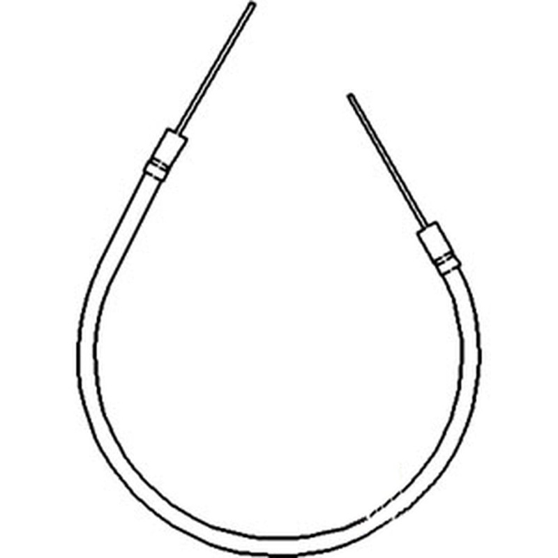 Stop Cable Fits International 574 454 529001R1 Fits Massey Ferguson fits White