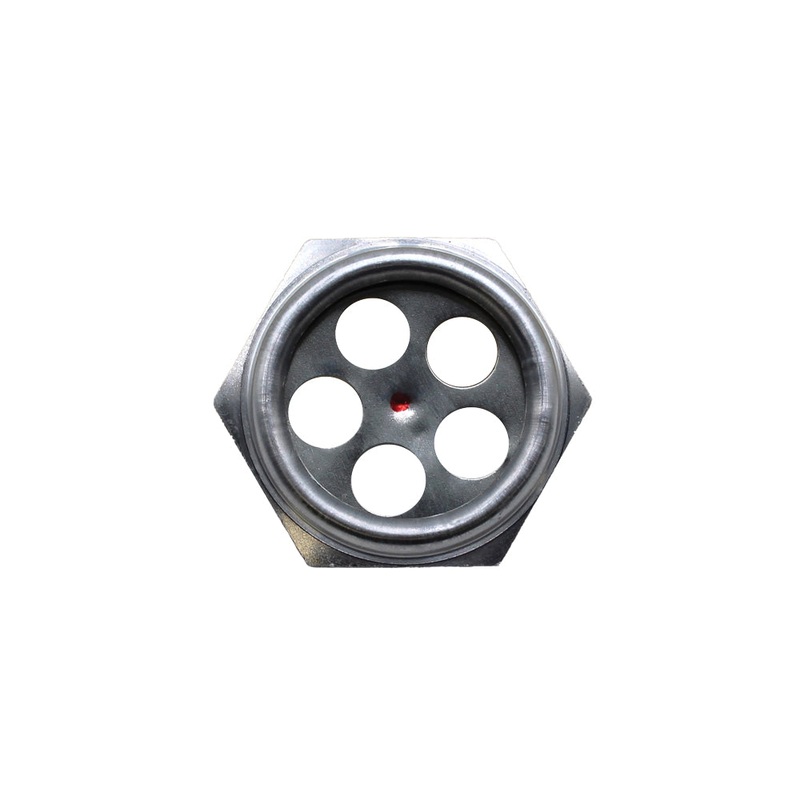 Fits JCB BACKHOE HYDRAULIC TANK SIGHT GAUGE, PLASTIC 50 MM (PART NO. 123/08053)