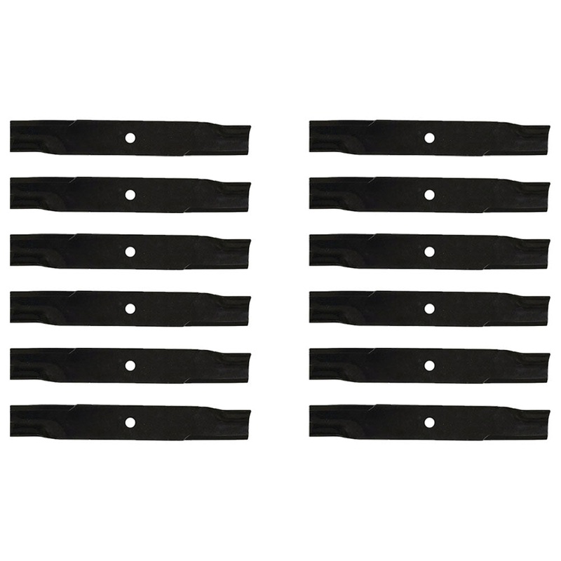 Qty 12: Rolled Air-Lift Blade – 17 Fits Dixie Chopper Replaces 30227-50