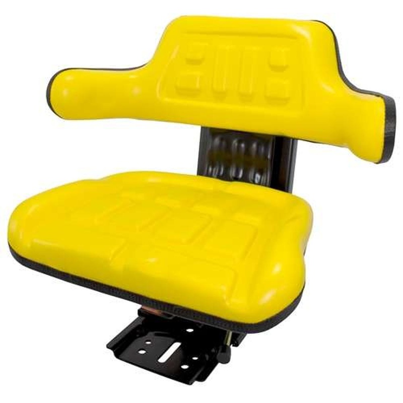Yellow Universal Waffle Suspension Seat Fits John Deere 1120 1130 1140 Fits JD30