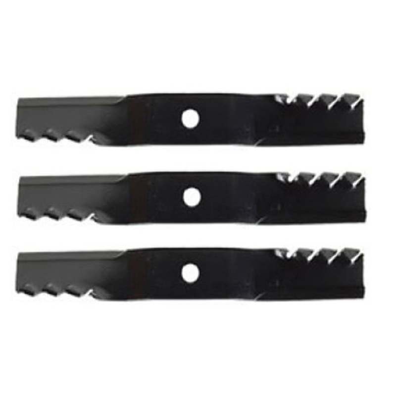 (3) Mower Mulching Blades M164016 Fits John Deere 54 X738 X739 X750 X754