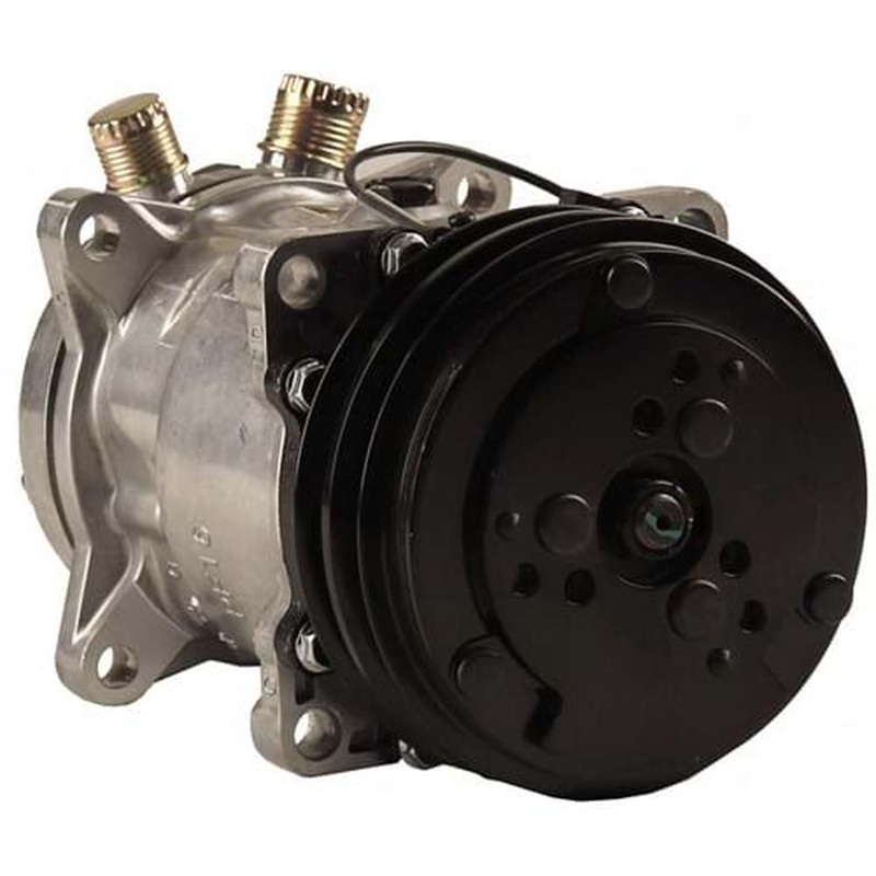 88010106A Sanden SD508 Compressor, w/ 2 Groove Clutch – Fits Premier