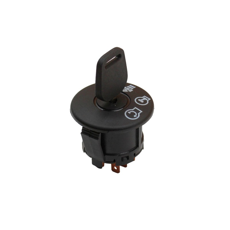 Ignition Starter Switch & Key for Ariens 04986400, 448017900, Wolf 6150108 Lawn