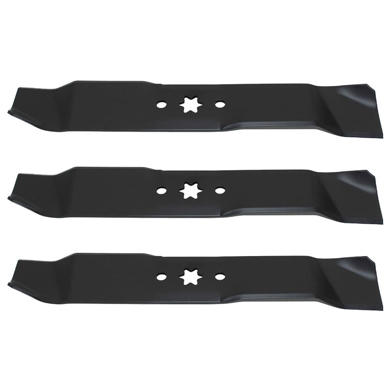 x3 Mower Mulching Blades for 46 Fits Cub Cadet fits MTD 942-0611A 742-04125