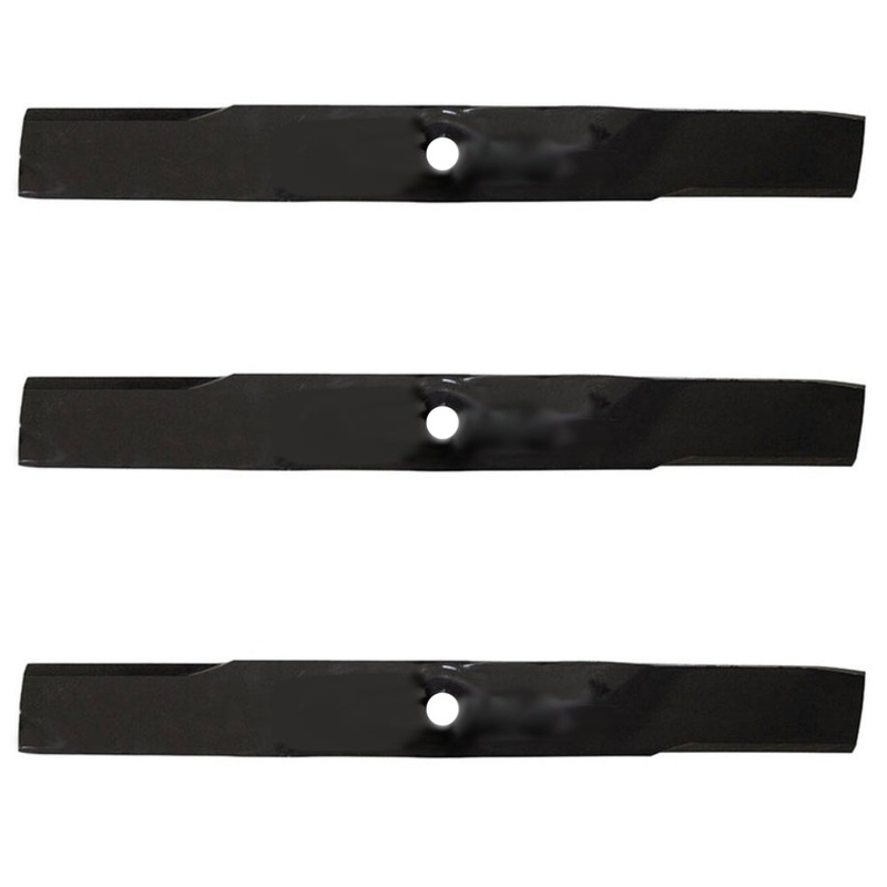 62 90-309 Lawn Mower Blade Set (3) Fits John Deere #M143504 .805 CH