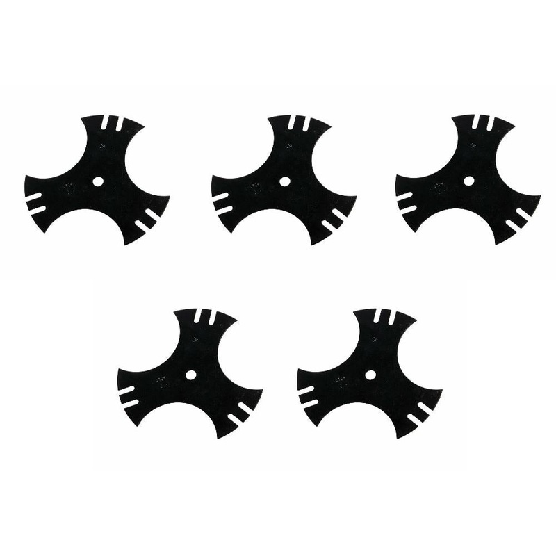 Set of 5 9 X 9 Edger Blades 781-0748 781-0748-0637