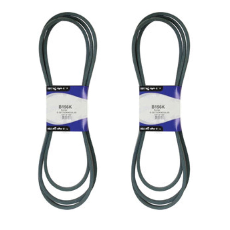 Qty. 2: Made with Aramid V-Belt Fits Simplicity Replaces 5100892