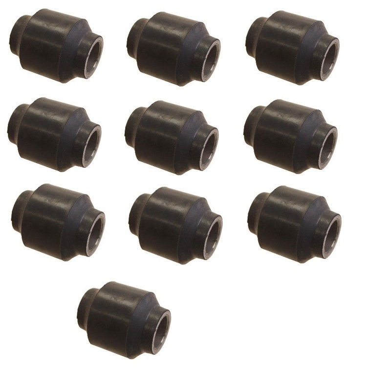 AH75760 Isolator Bushings Set of 10 For John Deere Combines 6622 8820 9400 9600