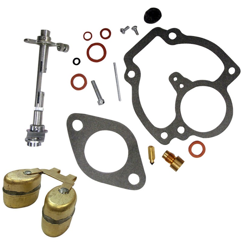04990AB Carburetor Repair Kit with Float Fits Case/International Harvester