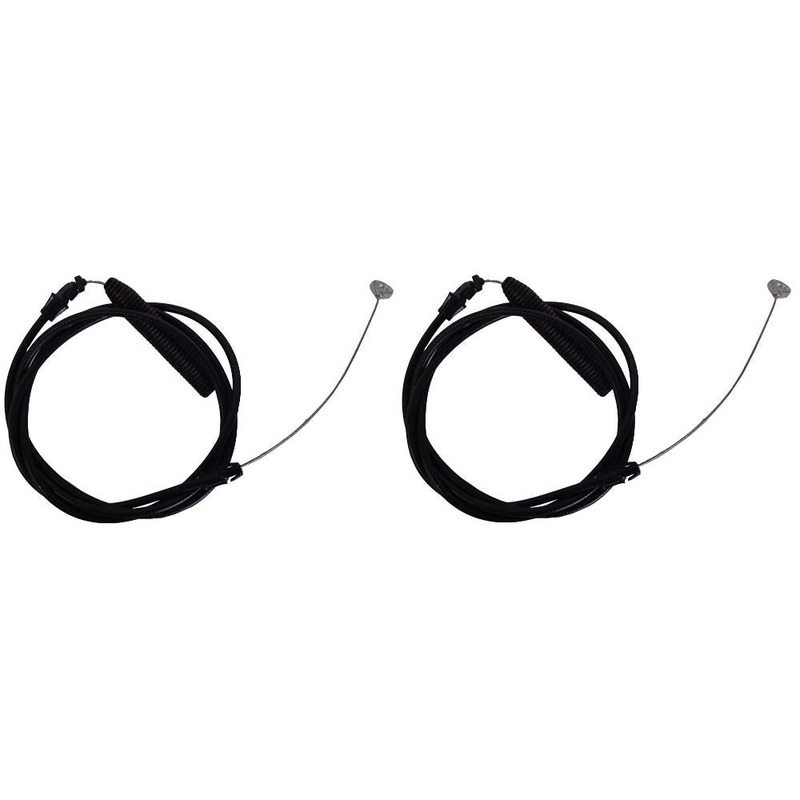 (Pack of 2) Deck Engagement Clutch Cable for AYP Roper 532408319, 408319 Mower