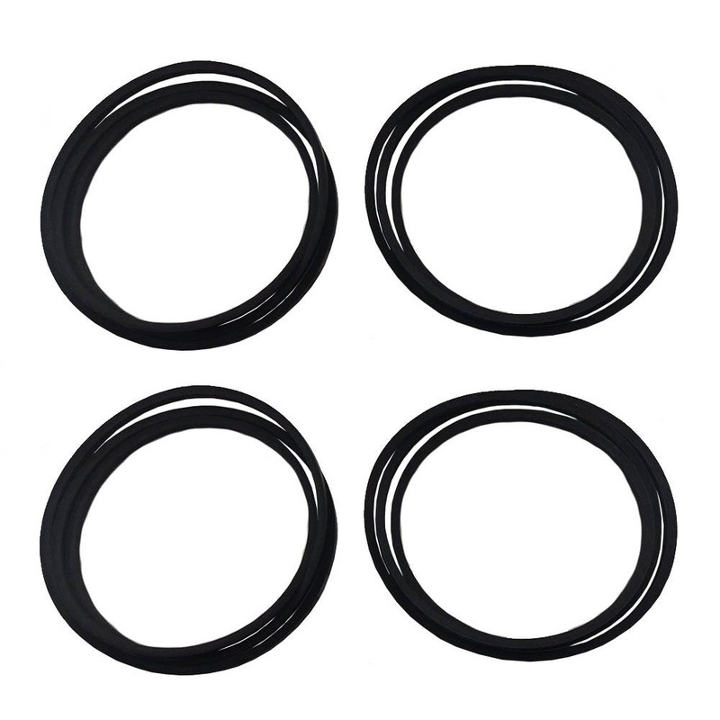 Qty 2: Drive Belt (Set of 4) Fits BUSH HOG Replaces 83120