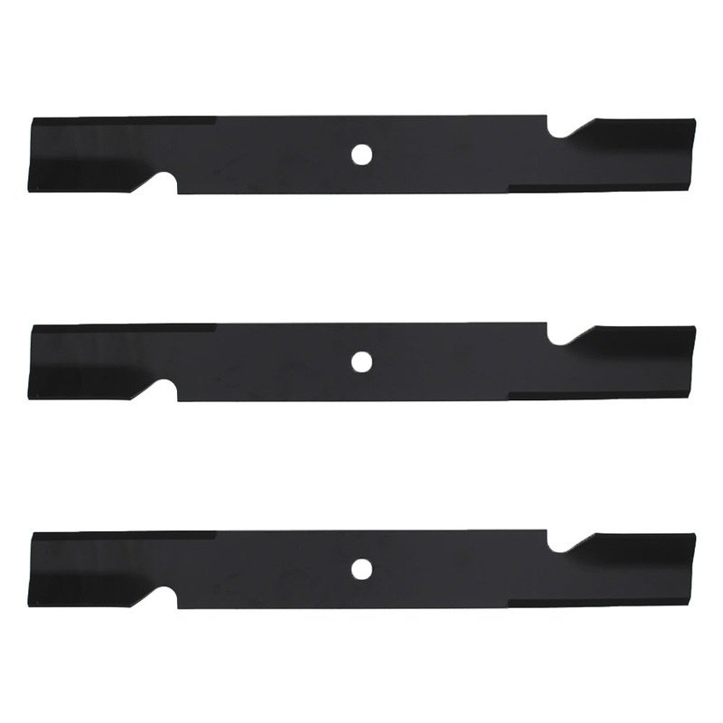 Set of 3 21 1/2 x 5/8 Mower Blades Scag 482879 Velocity Deck