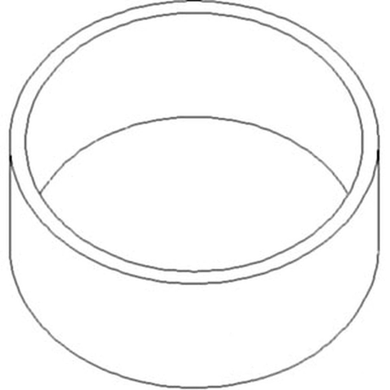 Axle Support Front & Rear MFWD Bushing Fits Ford/New Holland Replaces 83930062