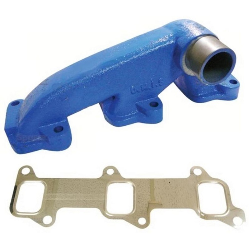 Manifold & Gasket Set Fits Ford/New Holland Replaces 3981486