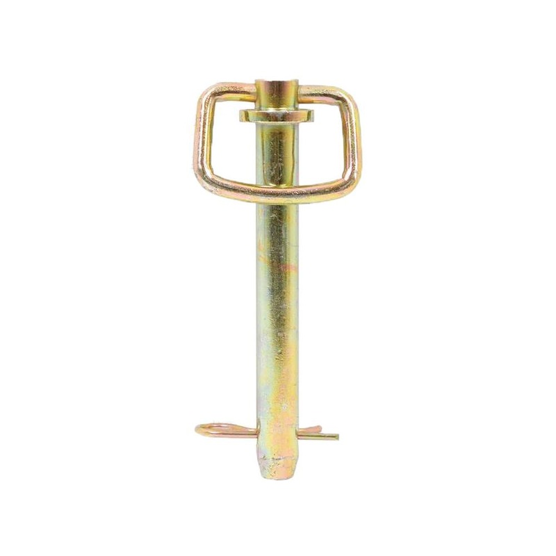 S.129398 Hitch Pin with Grip Clip, Pin 7/8”, Working length: 6 3/16”.