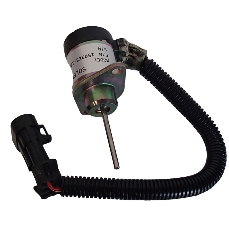 New  Fuel Shut Off Solenoid Fits Bobcat T190 V2003MDI V2403MDI