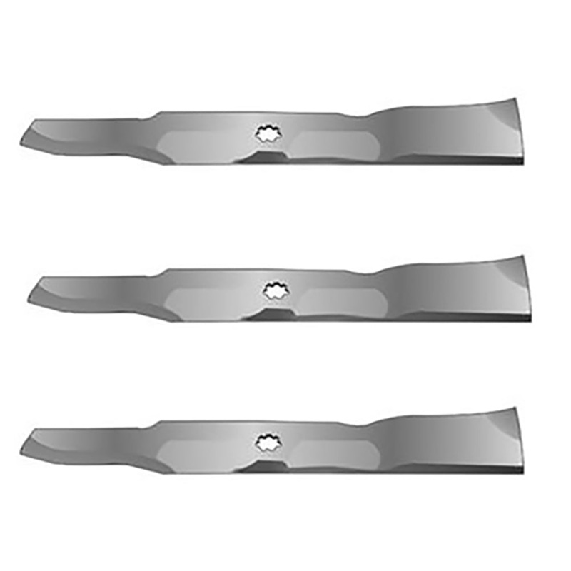 Set of 3 Lawn Mower Blades To Fit Fits John Deere 54 E180 190C LA150 G110