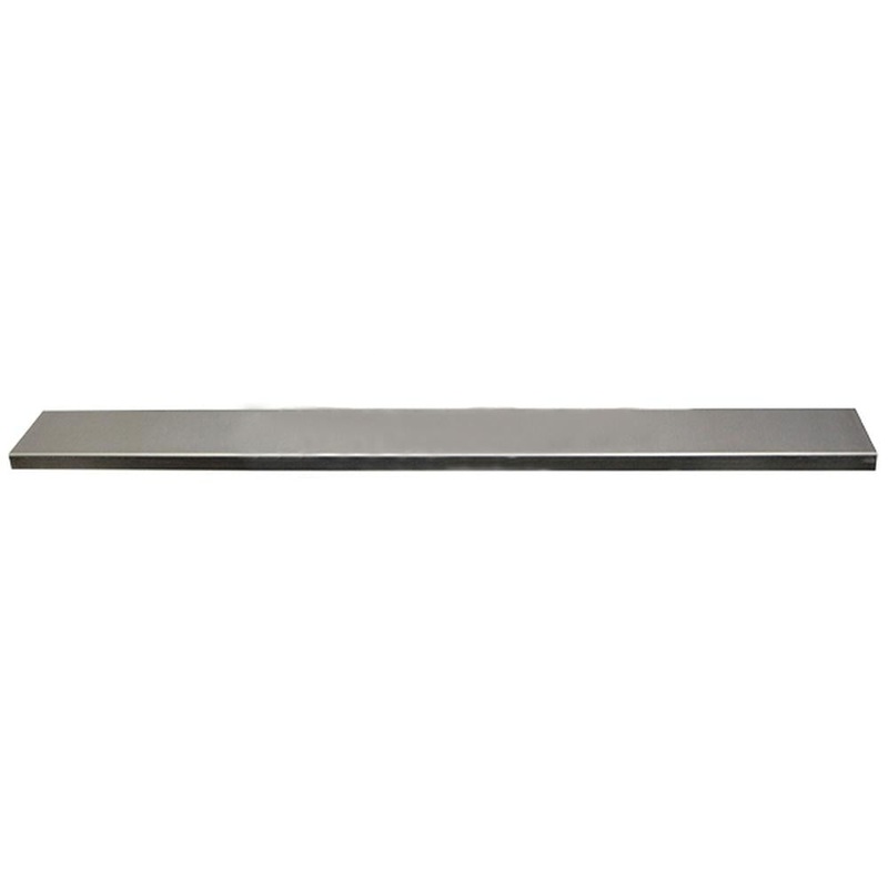 Z20234 Channel Cap – Plain Aluminum For 3 Row Fits Boss Radiators