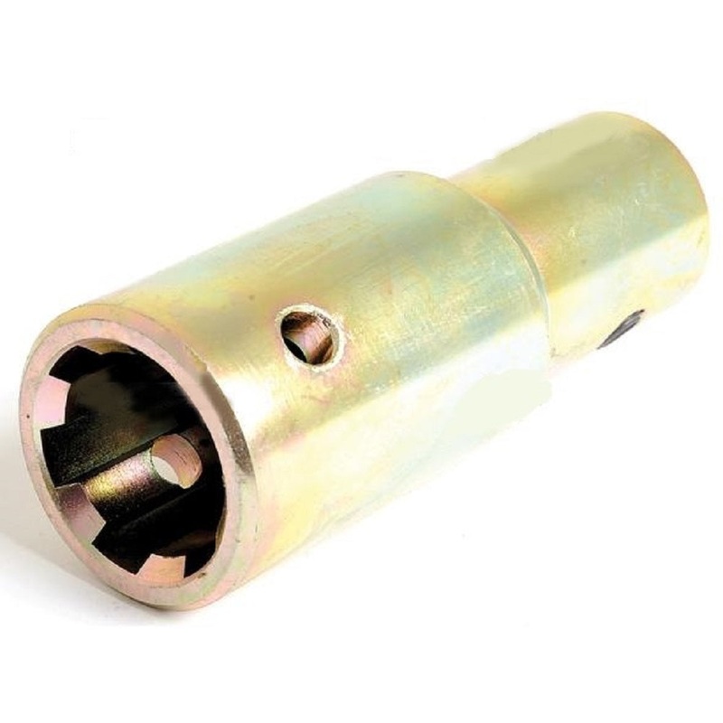 PTO Pump Adaptor 1-3/8 6 Spline x 3/4 Round