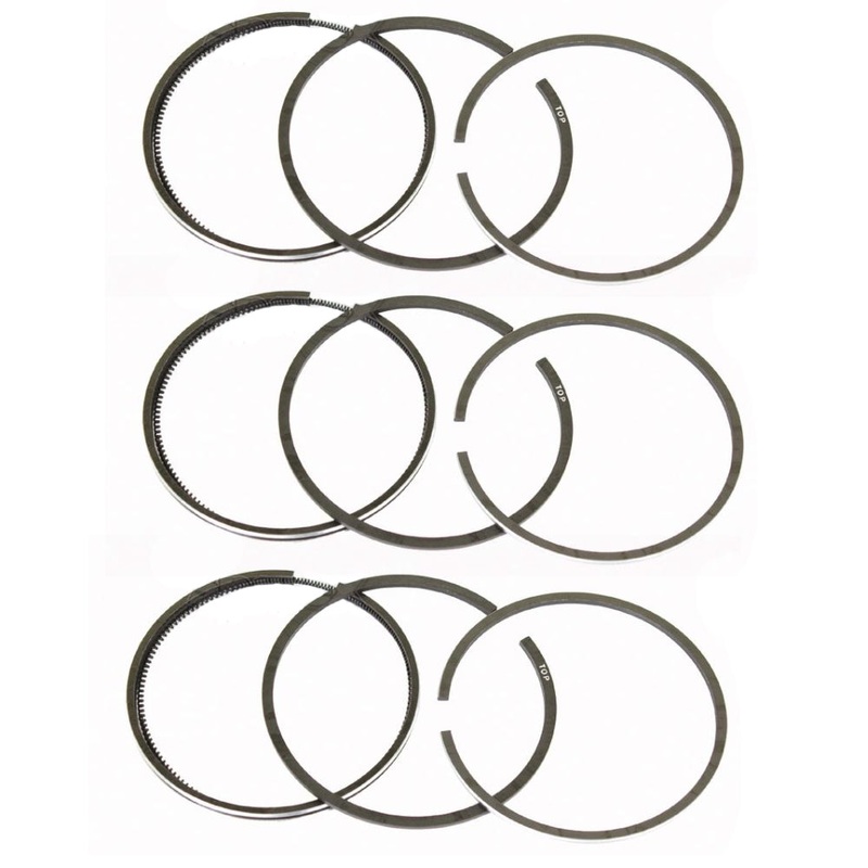 QTY 3: Piston Ring Full Set Fits Allis Chalmers Replaces ENO20-0214_x3